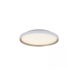 25185 CEILING LED LIGHT 20W 2700K-3000K-4000K ALUMINIUM - MICROPRISMATIC ACRYLIC WHITE MATT - GOLD Zambelis Lights