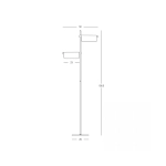 Lampa podłogowa LED 25194 12W 3000K Zambelis Lights - zdjęcie 5