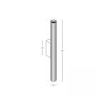 25217 WALL LED LIGHT 2x6W 3000K SANDY WHITE METAL - ALUMINIUM Zambelis Lights