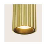 25219 WALL LED LIGHT 2x6W 3000K BRASS METAL - ALUMINIUM Zambelis Lights