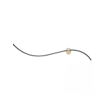 25267 WALL LED LIGHT 19W 3000K BLACK MATT - GOLD MATT Zambelis Lights