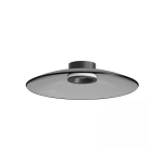 25269 CEILING LED LIGHT 30W 2700K-3000K TRIAC BLACK MATT - SMOKED GLASS Zambelis Lights