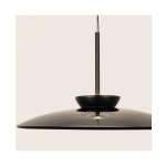 25275 PENDANT LED LIGHT 31W 2700K-3000K TRIAC BLACK MATT - SMOKED GLASS Zambelis Lights