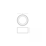 25309 CELING LED LIGHT 7W 3000K SANDY BLACK Zambelis Lights