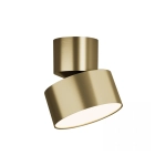 25314 CELING LED LIGHT 10W 3000K MOVABLE GOLD MATT Zambelis Lights