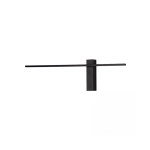25317 WALL LED LIGHT 10W 3000K SANDY BLACK ROTATABLE ARM Zambelis Lights