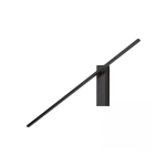 25318 WALL LED LIGHT 14W 3000K SANDY BLACK ROTATABLE ARM Zambelis Lights Zambelis Lights