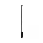 25322 WALL LED LIGHT 14W 3000K SANDY BLACK METAL - ALUMINIUM - ACRYLIC Zambelis Lights