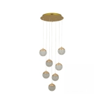 Lampa wisząca LED 25325 52W 3000K Zambelis Lights - zdjęcie produktu
