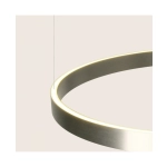25369 PENDANT LED LIGHT UP-DOWN 70W 3000K ELECTROPLATE BRUSHED NICKEL ALUMINIUM - ACRYLIC ALUMINIUM - ACRYLIC Zambelis Lights