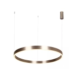 25370 PENDANT LED LIGHT UP-DOWN 70W 3000K ELECTROPLATE BRUSHED COFFEE ALUMINIUM - ACRYLIC Zambelis Lights