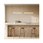 2539 PENDANT LED LINE LIGHT 23W 3000K TRIAC SANDY BLACK - ALABASTER Zambelis Lights