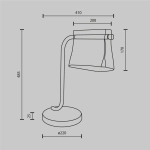 Lampa stołowa Cabaret MOD170TL-L8BS3K Maytoni - zdjęcie dodatkowe 2