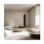 25416 PENDANT LED LIGHT 95W 3000K TRIAC BRUSHED COFFEE Zambelis Lights