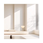 25427 TABLE LIGHT 1xE27 MAX 40W NATURAL STONE - OPAL ACRYLIC Zambelis Lights