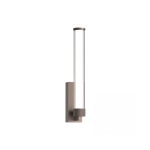 25444 WALL LED LIGHT 9W 3000K TRIAC BRUSHED COFFEE Zambelis Lights
