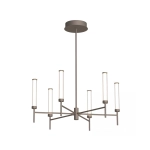 25448 PENDANT LED LIGHT 46W 3000K TRIAC BRUSHED COFFEE Zambelis Lights