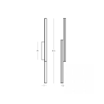 Kinkiet LED 2560 26W 3000K Zambelis Lights - zdjęcie 3