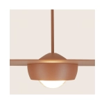 2588 PENDANT LED LIGHT 21W 3000K TRIAC SANDY BRICK RED Zambelis Lights