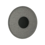 2617 WALL LED ACOUSTIC LIGHT 6W 3000K GREY SNOW PATTERN METAL - ACRYLIC Zambelis Lights