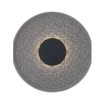 2617 WALL LED ACOUSTIC LIGHT 6W 3000K GREY SNOW PATTERN METAL - ACRYLIC Zambelis Lights