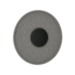2618 WALL LED ACOUSTIC LIGHT 6W 3000K GREY DIAMOND PATTERN METAL - ACRYLIC Zambelis Lights