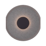 2618 WALL LED ACOUSTIC LIGHT 6W 3000K GREY DIAMOND PATTERN METAL - ACRYLIC Zambelis Lights
