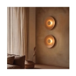 2620 WALL LED LIGHT 6W 3000K LIGHT BROWN METAL - ALUMINIUM - ACRYLIC Zambelis Lights