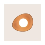 2622 WALL LIGHT 1xG9 LED MAX 7W MAX TERRACOTTA CLAY - OPAL GLASS Zambelis Lights