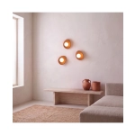 2622 WALL LIGHT 1xG9 LED MAX 7W MAX TERRACOTTA CLAY - OPAL GLASS Zambelis Lights