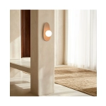 2623 WALL LIGHT 1xG9 LED MAX 7W MAX DARK COFFEE CLAY - OPAL GLASS Zambelis Lights