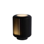 Lampa stołowa TURBIN Ø 10,6 cm LED 1x5W 3000K czarny 26500/05/30 Lucide - zdjęcie produktu
