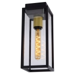 LAURENS Lampa sufitowa zewnętrzna 1xE27 IP54 czarny 27105/01/30 Lucide - zdjęcie produktu