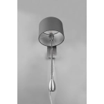 kinkiecik.pl Kinkiet E14+LED szary HOTEL 271170211 TRIO