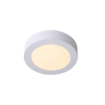 Plafon BRICE Ø 18 cm LED Dim. 1x11W 3000K IP44 biały 28116/18/31 Lucide - zdjęcie produktu