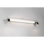 ENRICO – 281479306 incl. 1x SMD, 9W · 1x 1200lm, 2300+3000+4000K excl. 2x GU10 · max. 5W TRIO