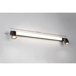 ENRICO – 281479332 incl. 1x SMD, 9W · 1x 1200lm, 2300+3000+4000K excl. 2x GU10 · max. 5W TRIO