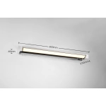 FABRIZIO – 284779106 incl. 1x SMD, 15,5W · 1x 1700lm, 2300+3000+4000K TRIO