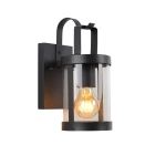 Kinkiet LINDELO 1xE27 IP23 czarny 29825/01/30 Lucide - zdjęcie produktu