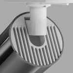 Lampa szynowa Focus S Unity GU10 1x10W TR020-1-U-GU10-WGF Maytoni - zdjęcie dodatkowe 2