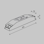 Zasilacz Flarity 60-220-240-24-G2 60W Maytoni - zdjęcie dodatkowe 1