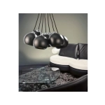 Lampa wisząca Gulia 7 AZ0635 Black AZZARDO