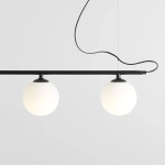 BERYL GLASS 5 CZARNY 1006F1 Nowoczesna lampa wisząca Aldex - zdjęcie dodatkowe 2