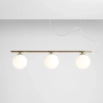 LAMPA WISZĄCĄ BERYL GLASS 3 ZŁOTY 1006E_30 ALDEX - zdjęcie dodatkowe 1