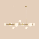 Lampa wisząca DIONE 9 BRASS 1092N40 Aldex - zdjęcie dodatkowe 1