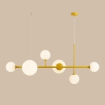 DIONE 6 MUSTARD 1092K14 Nowoczesna lampa wisząca #colours Aldex - zdjęcie produktu