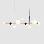 DIONE 9 CZARNY 1092N1 Rozłożysta lampa wisząca Aldex - zdjęcie produktu
