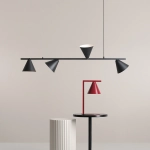 FORM 4 CZARNY 1108L1 Nowoczesna lampa wisząca Aldex - zdjęcie dodatkowe 1