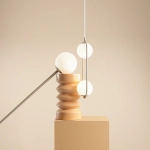 RIVA 2 BEIGE 1086H17 Lampa wisząca #colours Aldex - zdjęcie produktu
