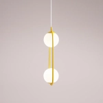 RIVA 2 MUSTARD 1086H14 Lampa wisząca #colours Aldex - zdjęcie dodatkowe 2